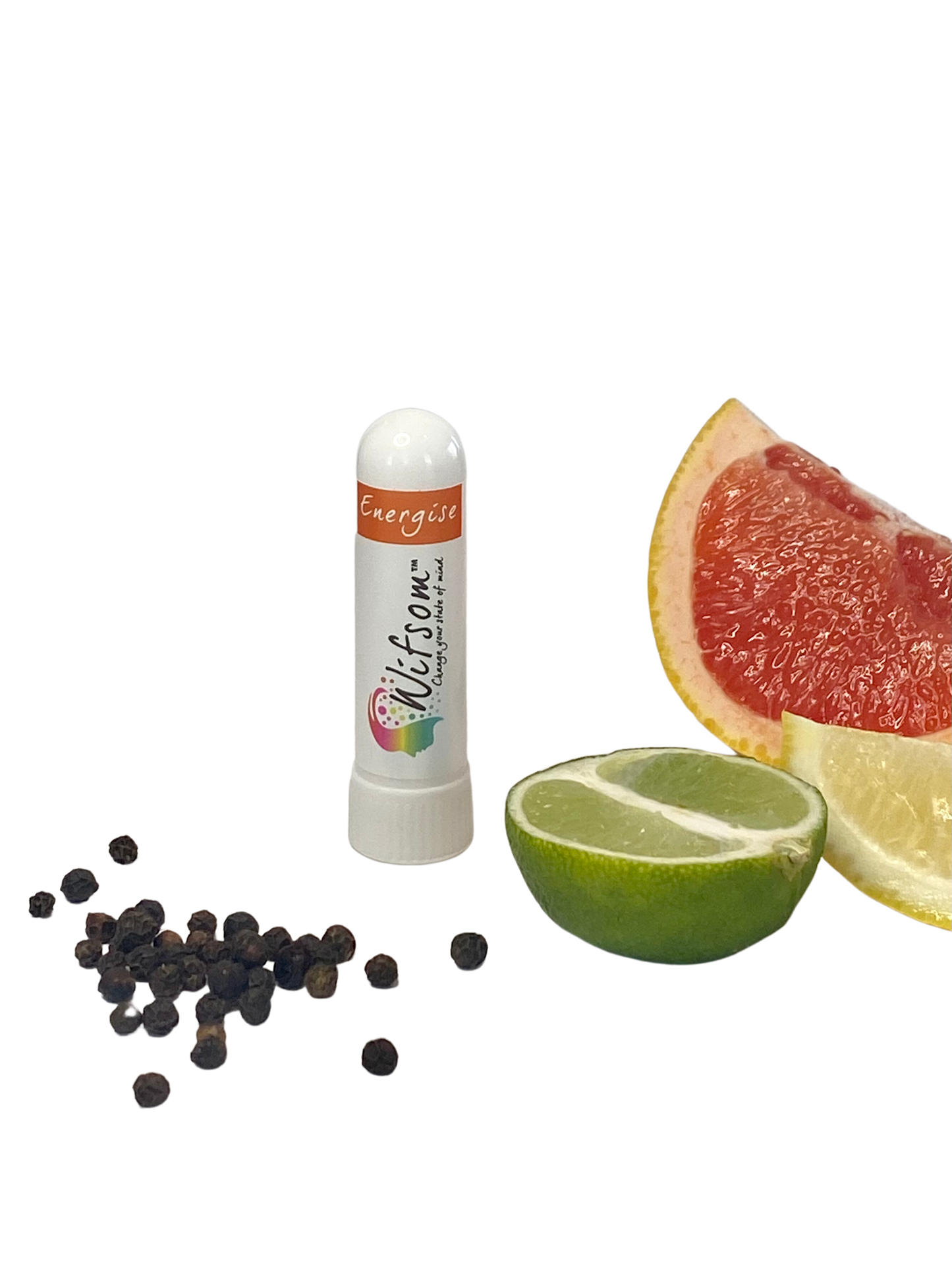 Wifsom Energise Aromatherapy Nasal Inhaler "Motivational"