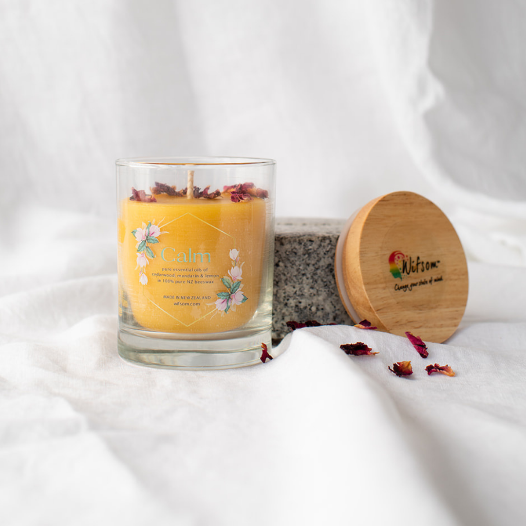 Wifsom Calm Beeswax Candle