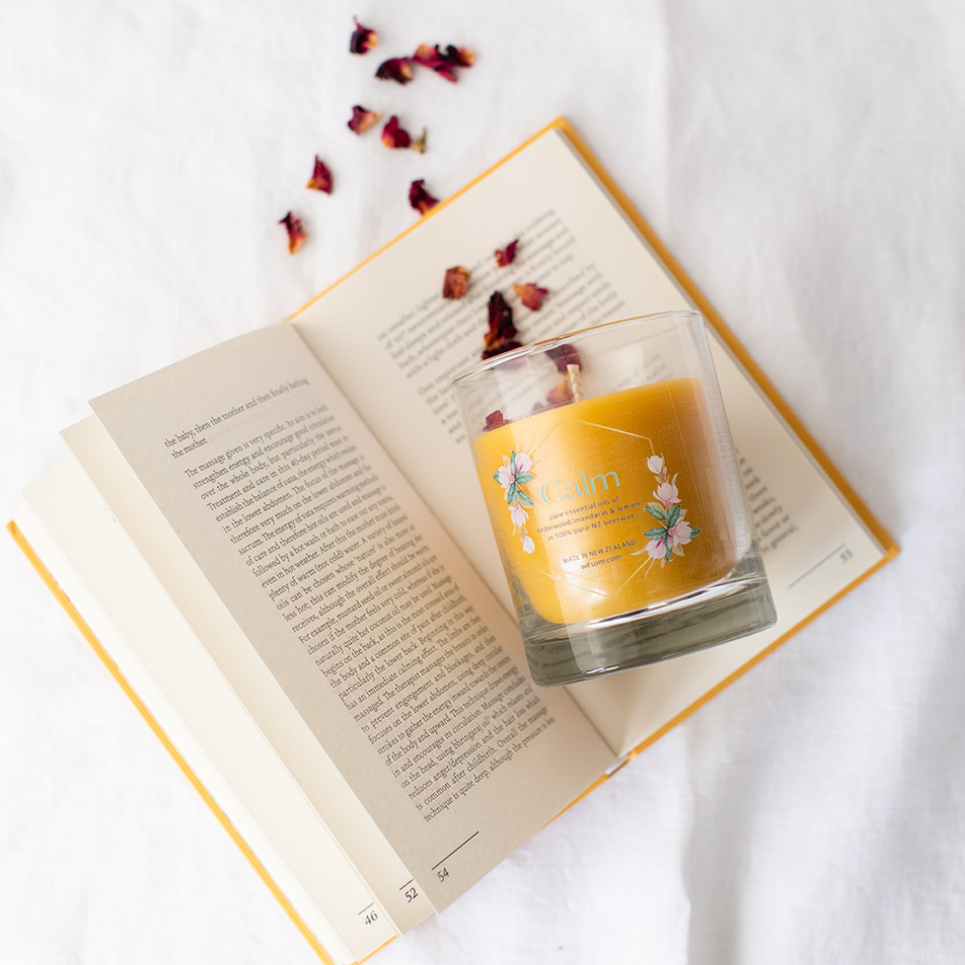 Wifsom Calm Beeswax Candle